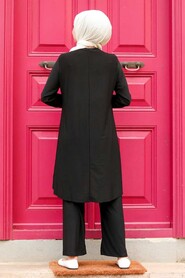 Black Hijab Suit Dress 1946S - 2