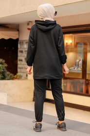 Black Hijab Sweatshirt 2395S - 2