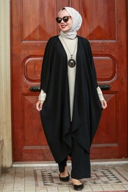 Black Hijab Triple Suit 5175S - 1