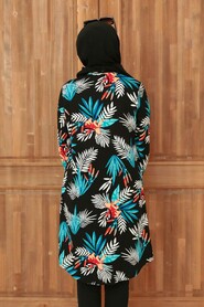 Black Hijab Tunic 11568S - 2