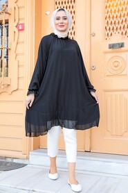 Black Hijab Tunic 14340S - 1