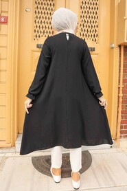 Black Hijab Tunic 2094S - 2