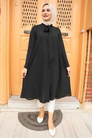 Black Hijab Tunic 2097S - 1