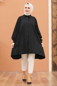Black Hijab Tunic 30011S - 1