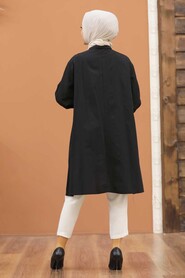 Black Hijab Tunic 30011S - 2