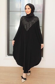 Black Hijab Tunic 400010S - 2