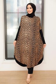 Black Hijab Tunic 40114S - 1