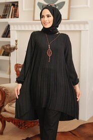 Black Hijab Tunic 4103S - 1