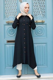 Black Hijab Tunic 510S - 1