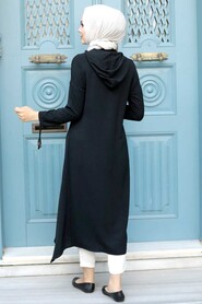Black Hijab Tunic 510S - 2