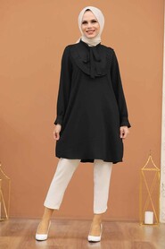 Black Hijab Tunic 512S - 1