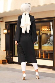 Black Hijab Tunic 5607S - 5