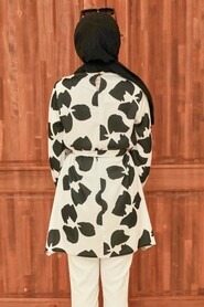 Black Hijab Tunic 5650S - 7