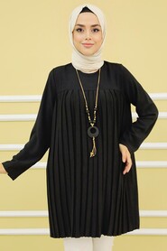 Black Hijab Tunic 567S - 1