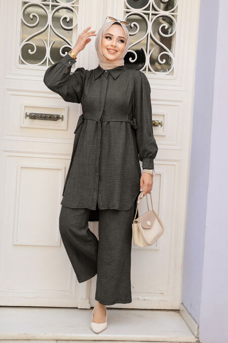 Black Modest Dual Suit 68351S - NEVA STYLE