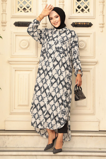 Black Modest Top 10329S - NEVA STYLE