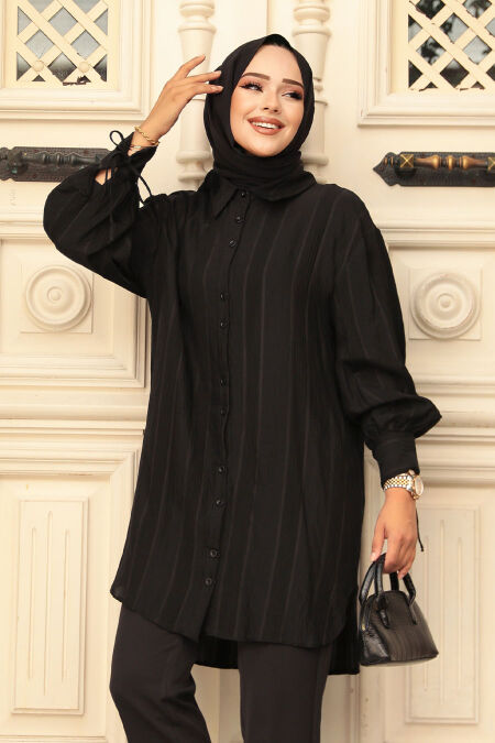Black Modest Top 10510S - NEVA STYLE