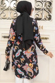 Black Modest Top 11702S - 3