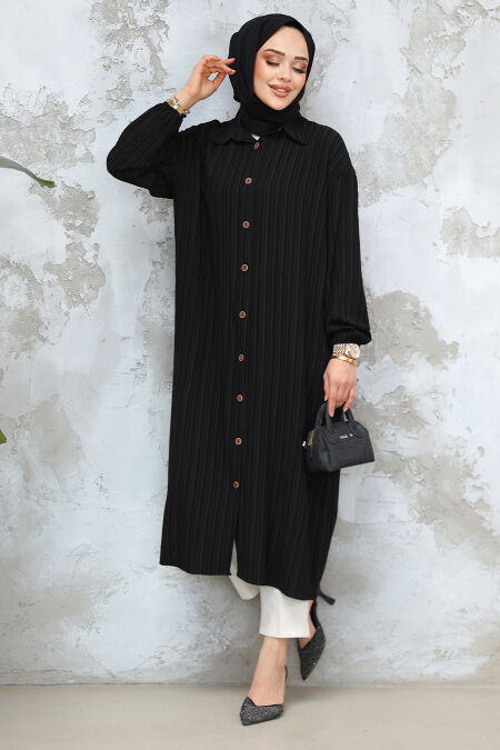 Black Modest Top 45071S - NEVA STYLE