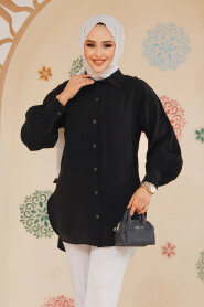 Black Modest Tunic 10059S - 2