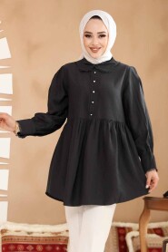 Black Modest Tunic 40691S - 2