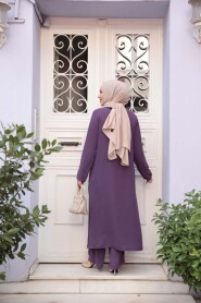 Blazer Lilac Modest Two-Piece Set 76521LILA - 4