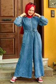 Blue Hijab Overalls 254M - 3