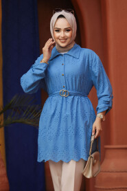 Blue Modest Tunic 14252M - 2