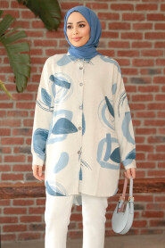 Blue Modest Tunic 32547M - 1