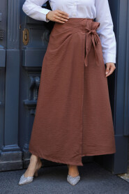 Brown Modest Skirt 70321KH - 1