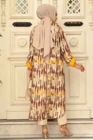 Brown Modest Tunic 10515KH - 3