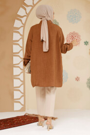 Brown Modest Tunic 30881KH - 4