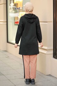 Camel Hijab Suit Dress 1359C - 3
