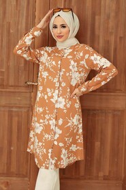 Camel Hijab Tunic 11554C - 1