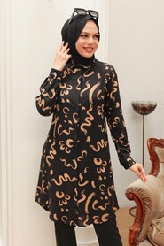 Camel Hijab Tunic 11587C - 2