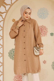 Camel Modest Plus Size Tunic 70881C - 2