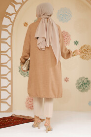 Camel Modest Plus Size Tunic 70881C - 4