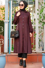 Cherry Hijab Coat 55920VSN - 1