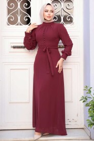 Cherry Hijab Dress 2703VSN - 3
