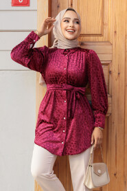 Cherry Modest Top 92670VSN - 3