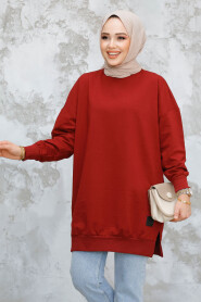 Claret Red Modest Tunic 30644BR 