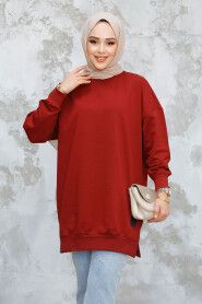 Claret Red Modest Tunic 30644BR - 1