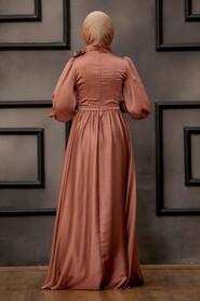  Cooper Turkish Hijab Evening Gown 21960BKR - 6