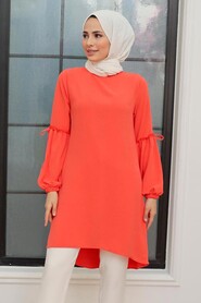 Coral Hijab Tunic 40661MR - 2