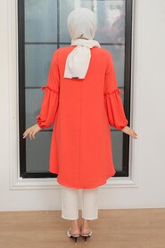 Coral Hijab Tunic 40661MR - 4