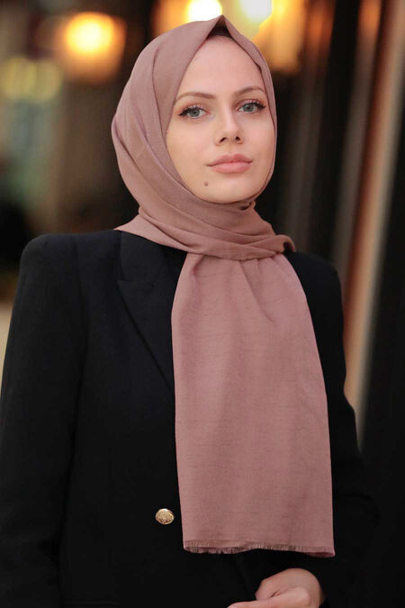 Dark Mink Hijab Shawl 4511KV - NEVA STYLE