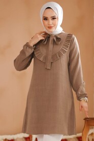 Dark Mink Modest Tunic 6682KV 