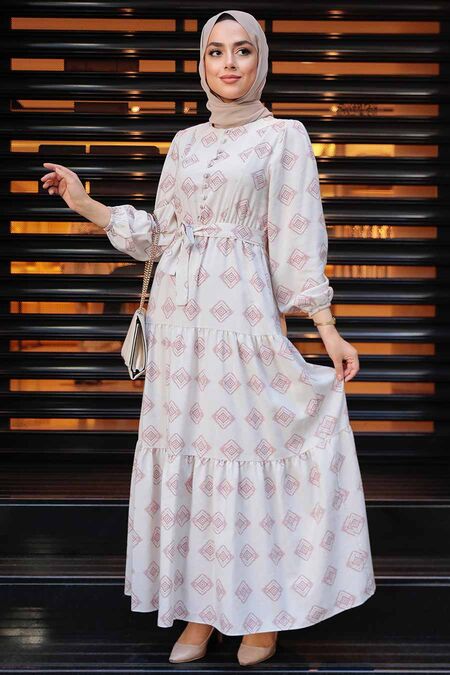 dress modanisa Modest Dresses Models & Prices Brunch fit. , Dress (its