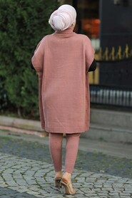 Dusty Rose Dual Suit Dress 7652GK - 4