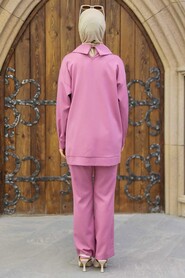 Dusty Rose Hijab Double Suit 5211GK - 6